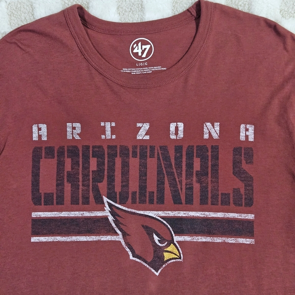 47 Arizona Cardinals Red T-Shirt - Picture 4 of 6